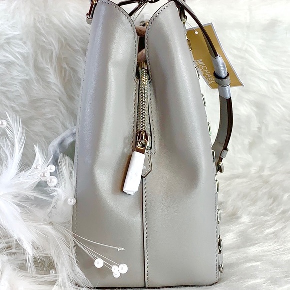 👛New Michael Kors👛 Sadie Ash Grey Large Grab Bag - Picture 4 of 8